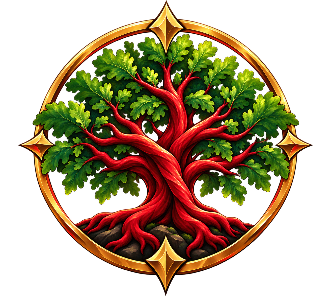 Crimson Oak emblem