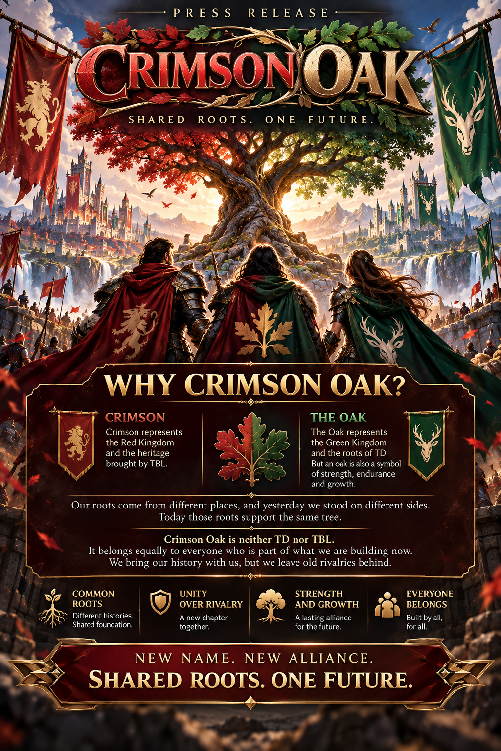 Why Crimson Oak? Press release