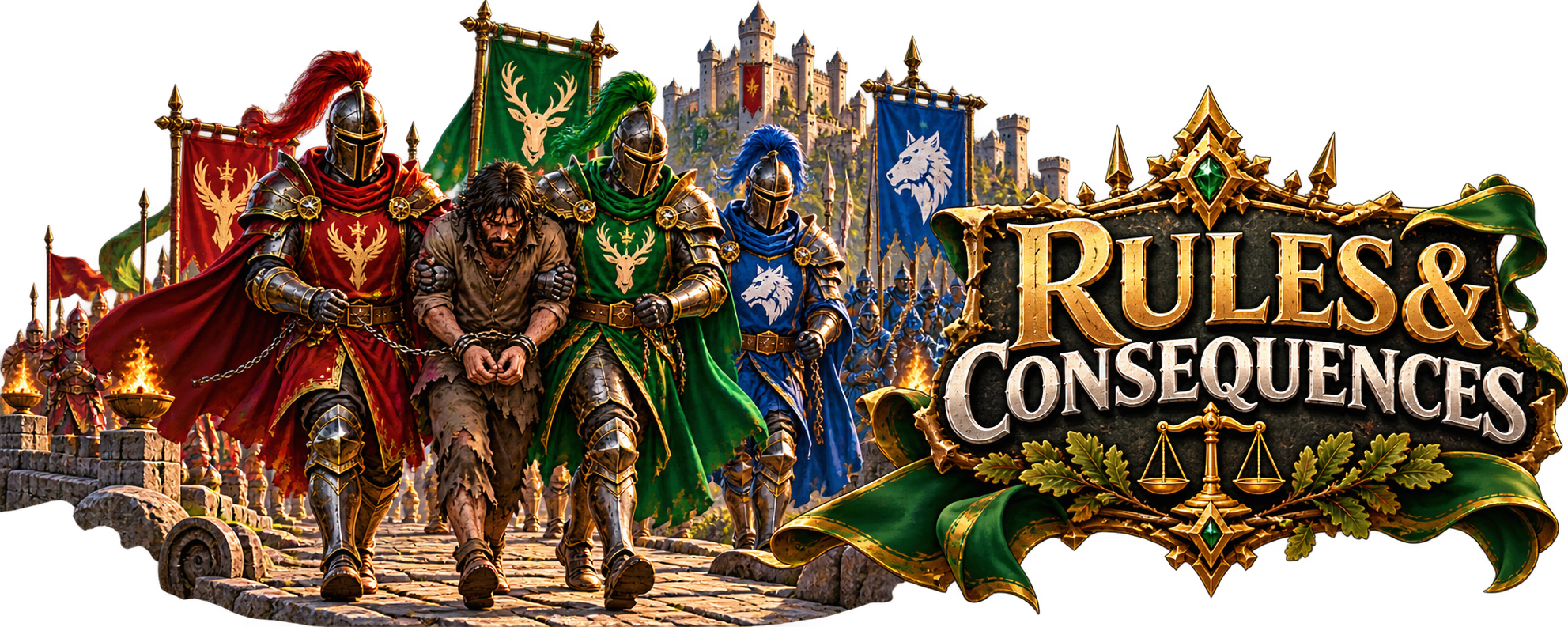 Rules and consequences on Server 538